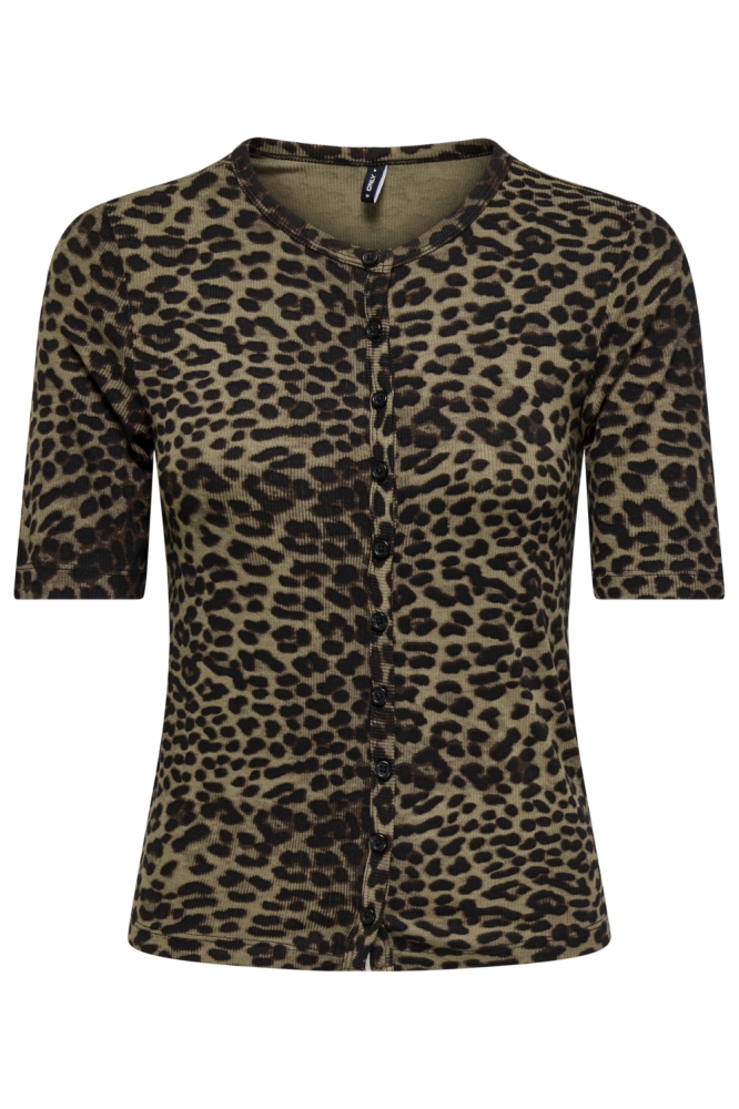 ONLNORA S/S CARDIGAN CS JRS 15370932 TOASTED COCONUT/NORA LEO